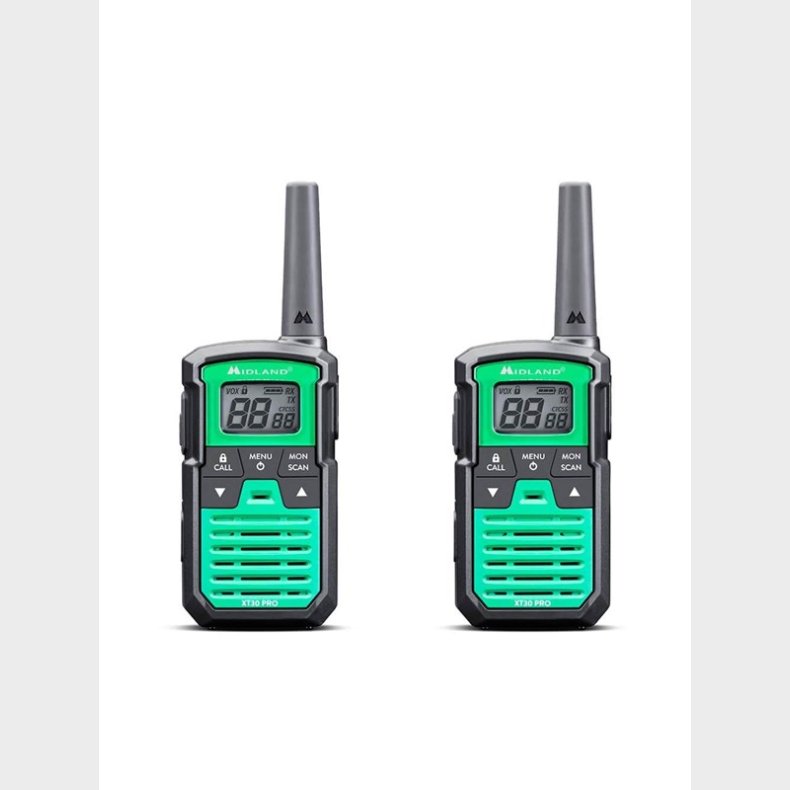 MIDLAND Walkie Talkie XT30 Pro Black/Green