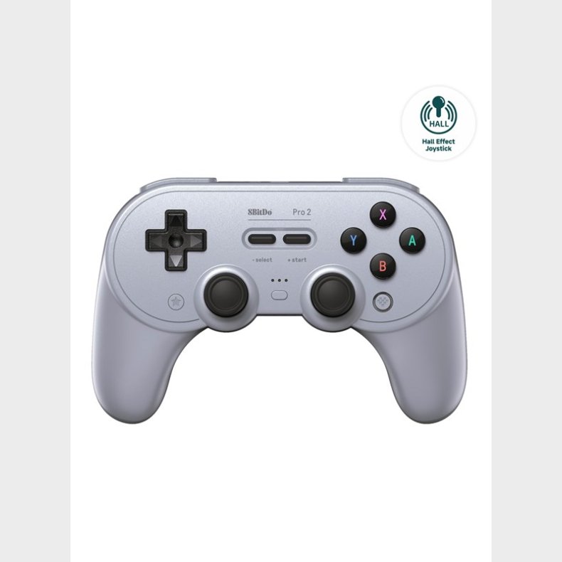 8BitDo PRO 2 (Hall Effect) - Grey - Controller - Android