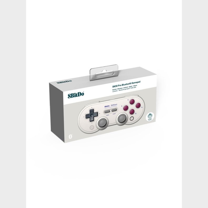 8BitDo SN30 Pro Bluetooth Controller (Hall Effect) - G Classic Edition - Controller - Android