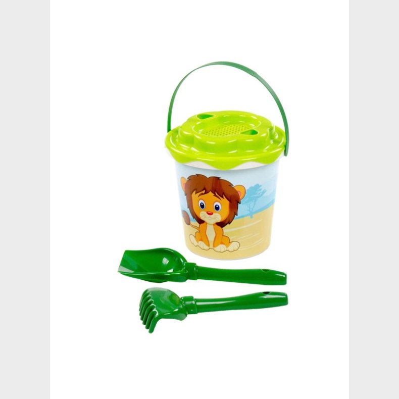 Cavallino Toys Cavallino Safari XL Bucket Set Green 4ldg.