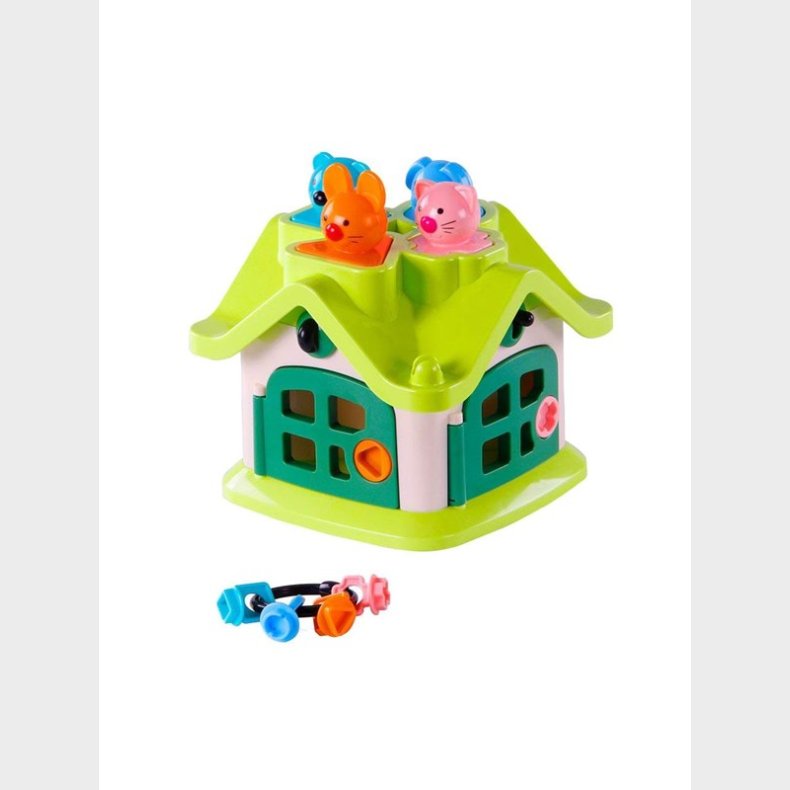 Cavallino Toys Cavallino Safari Shape Sorter with Keys 6 pcs.