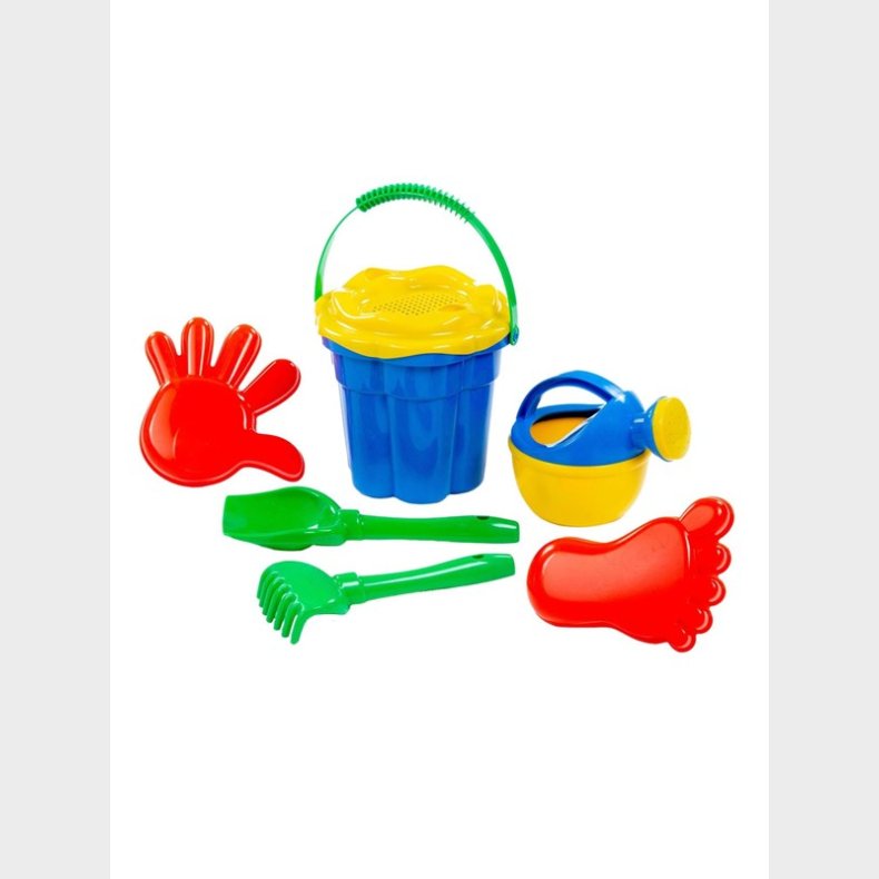 Cavallino Toys Cavallino Classic Bucket Set Blue 7 pieces.