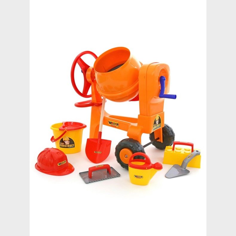 Cavallino Toys Cavallino Concrete Mixer with Accessories 9 pcs.