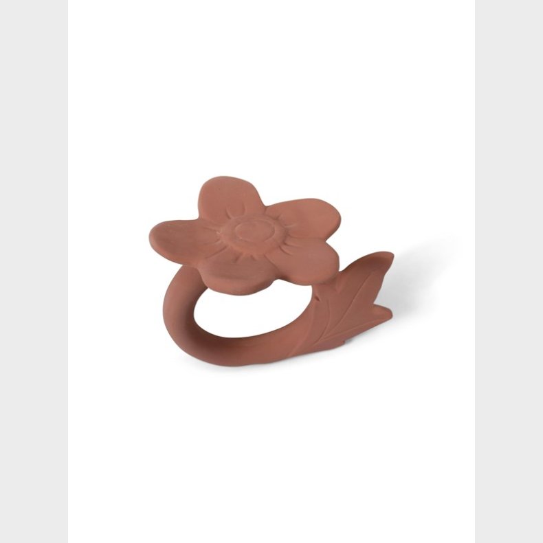 Filibabba Flower teether - natural rubber