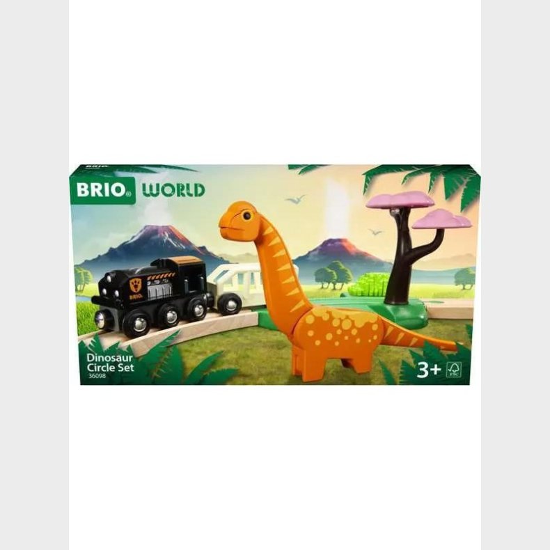 Brio Cirkelst med dinosaur