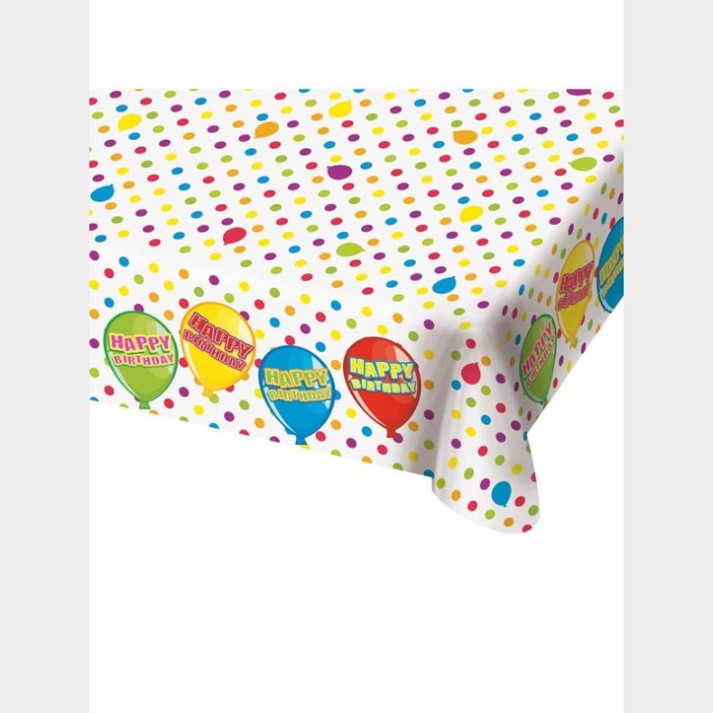 Folat BV Tablecloth Happy Birthday