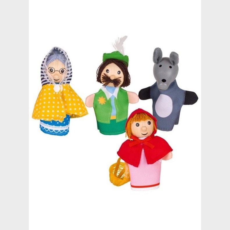 Goki Finger Puppets Little Red Riding Hood 4 pcs.