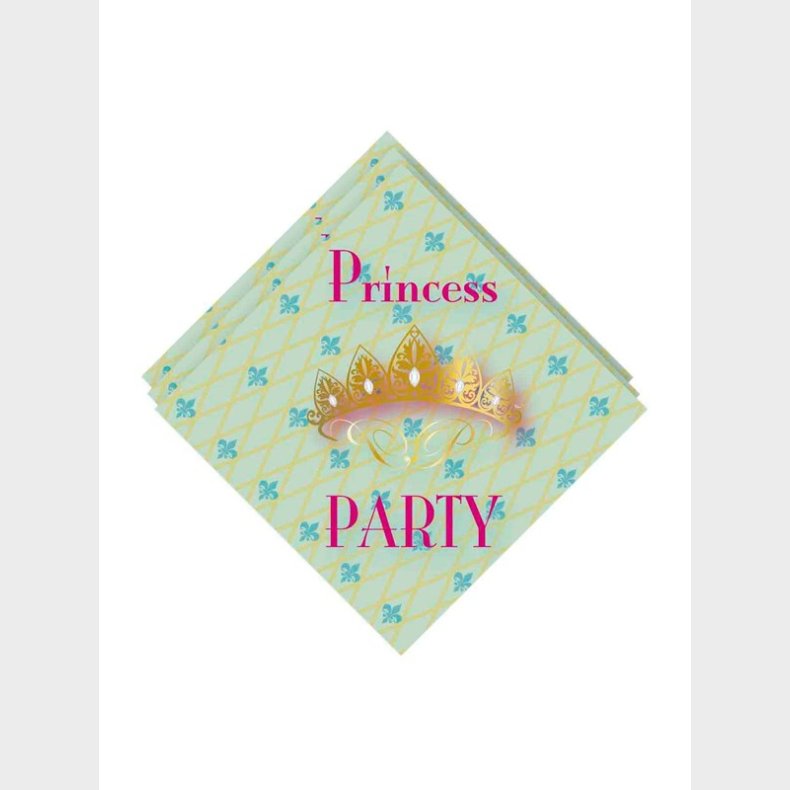 Haza Witbaard Napkins Princess Party 20 pcs.