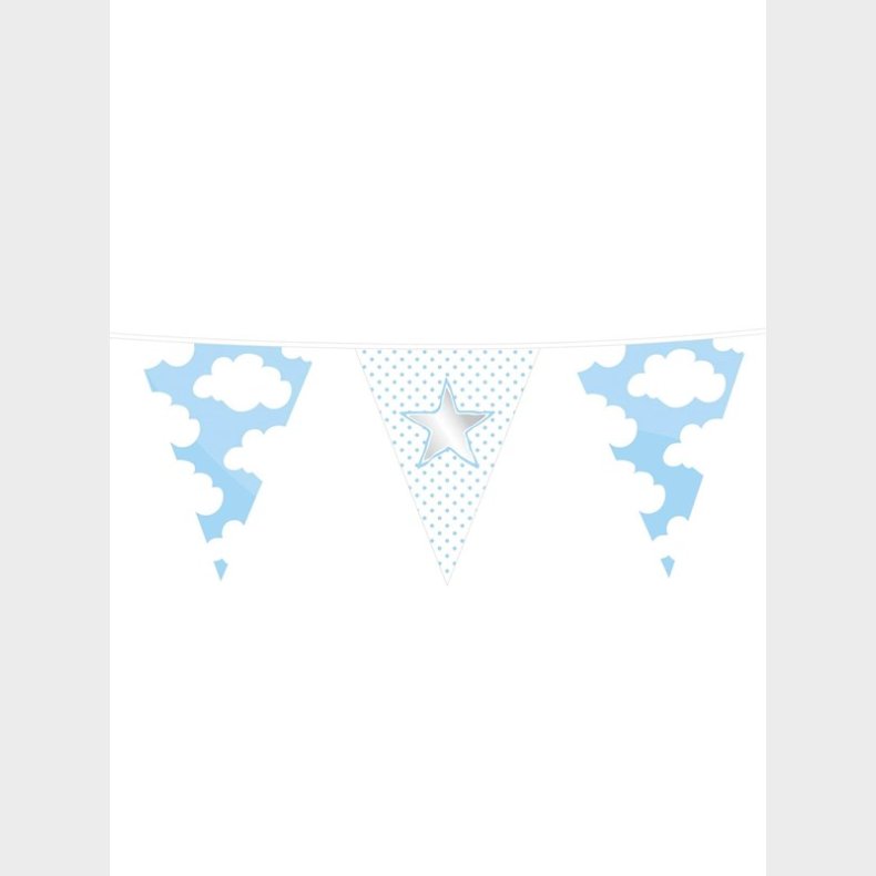 Haza Witbaard Flagline - Banner Baby dreng 10mtr.