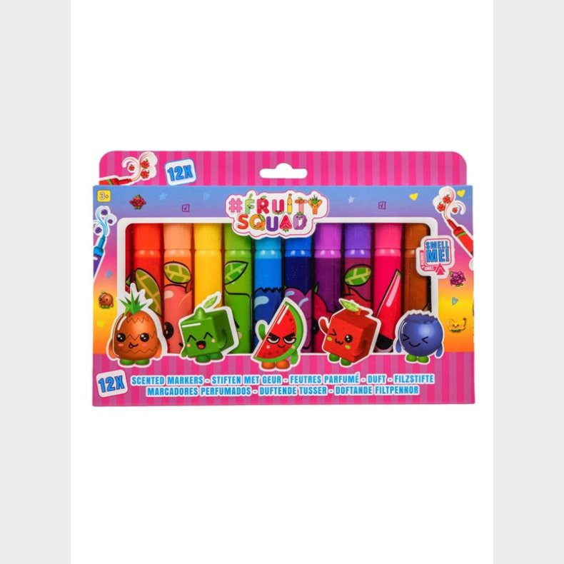 Canenco Fruity Squad Pens Super Broad Point with Fragrance 12 pcs.