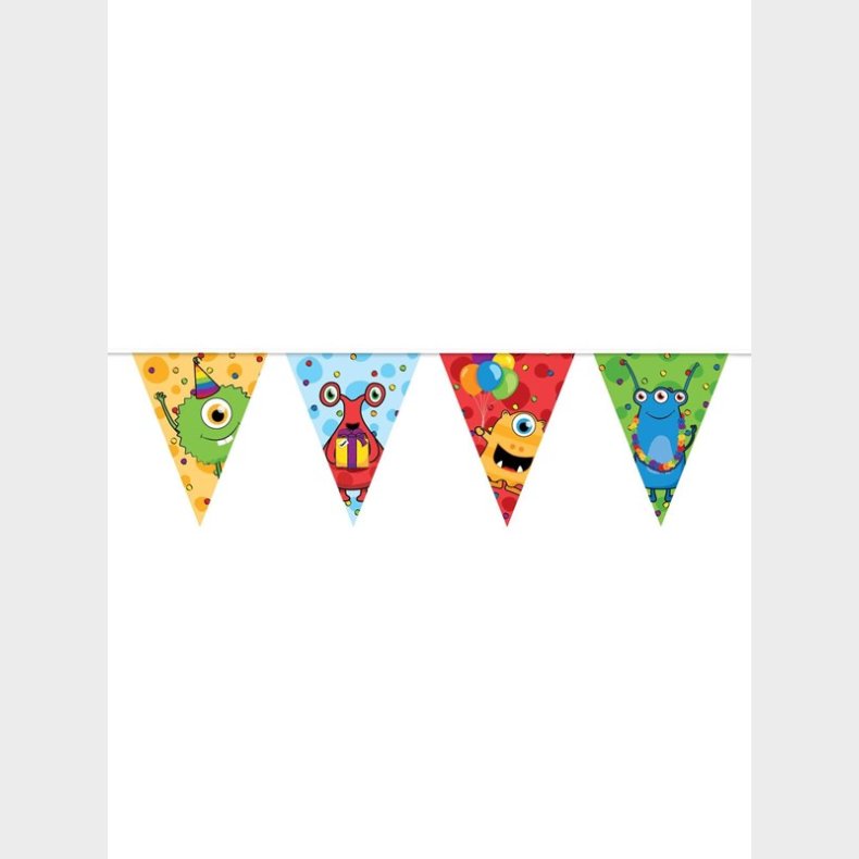 Haza Witbaard Monster Party banner 10mtr.