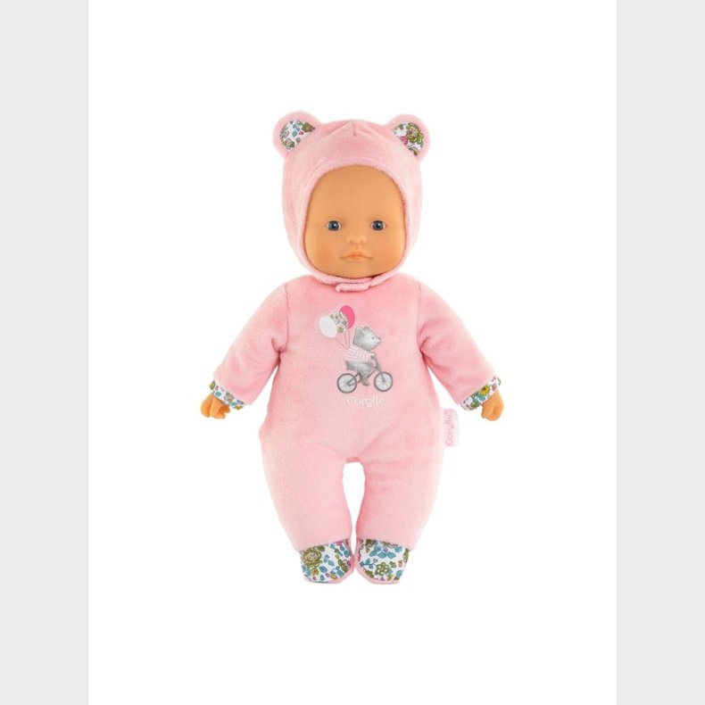 Corolle Mon Doudou Sweet Heart Baby Doll - Pink Bear 30cm