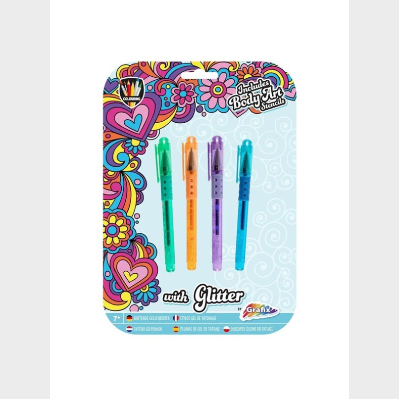 Creative Craft Group Tattoo Gel Pens 4 pcs.