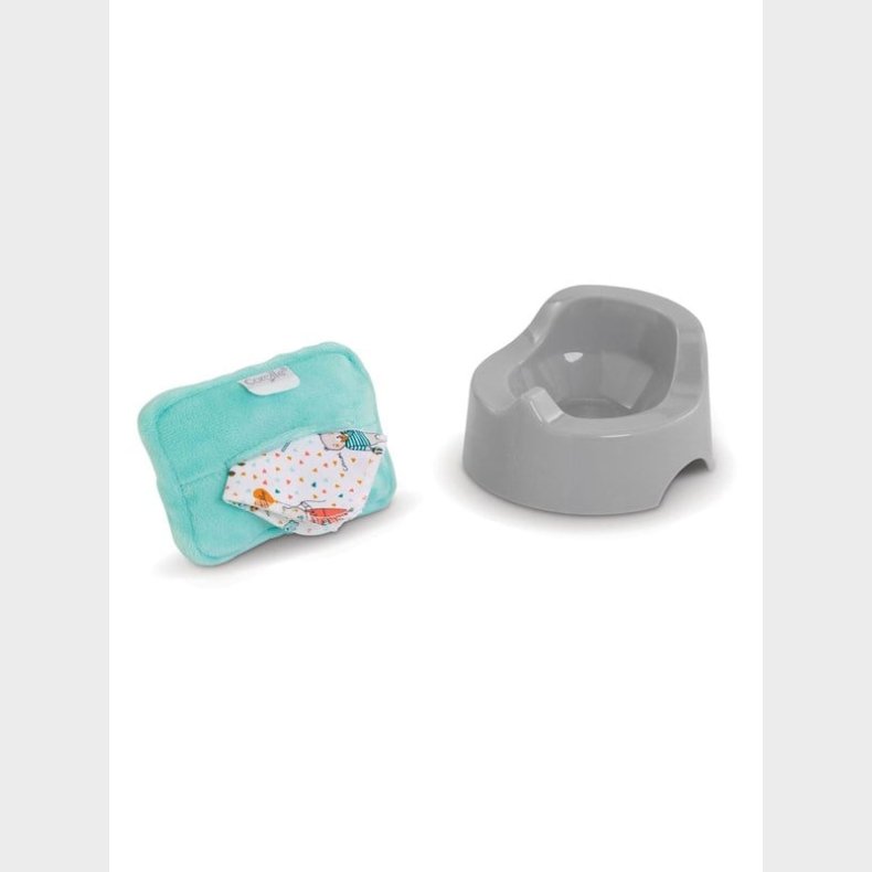 Corolle Mon Premier Poupon - Baby Potty with Wipes