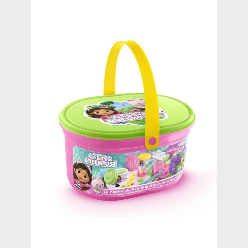 Gabbys Dukkehus Kitty Fairy Garden Bucket