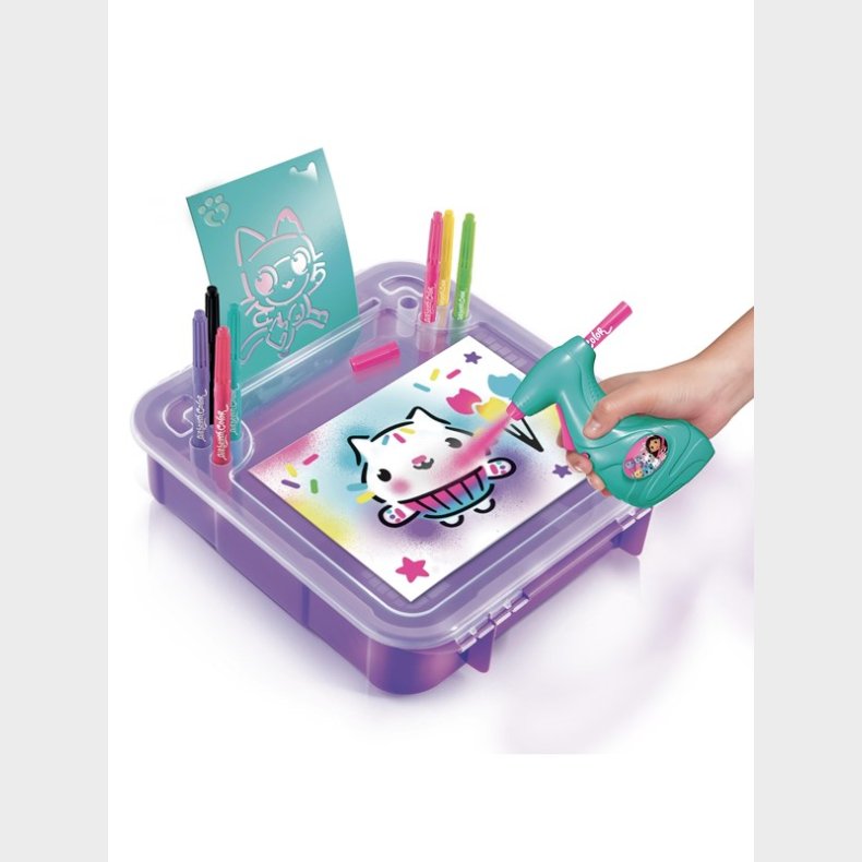 Gabbys Dukkehus Airbrush Art Activity Case