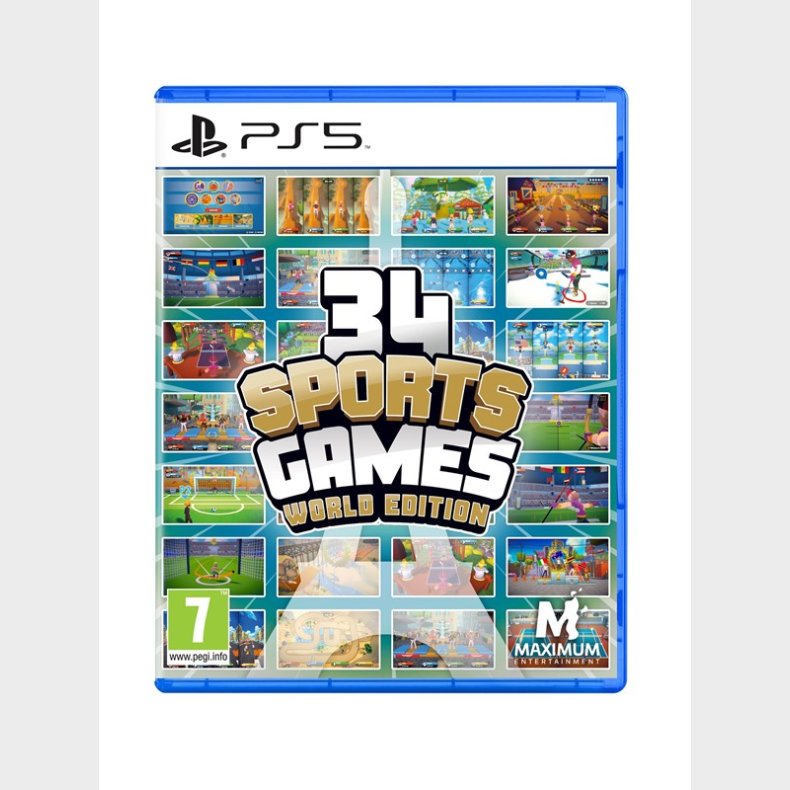 34 Sports Games - World Edition - Sony PlayStation 5 - Sport