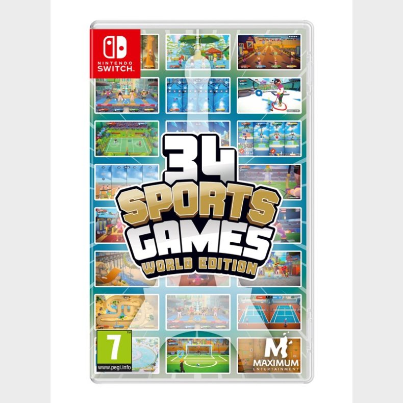 34 Sports Games - World Edition - Nintendo Switch - Sport