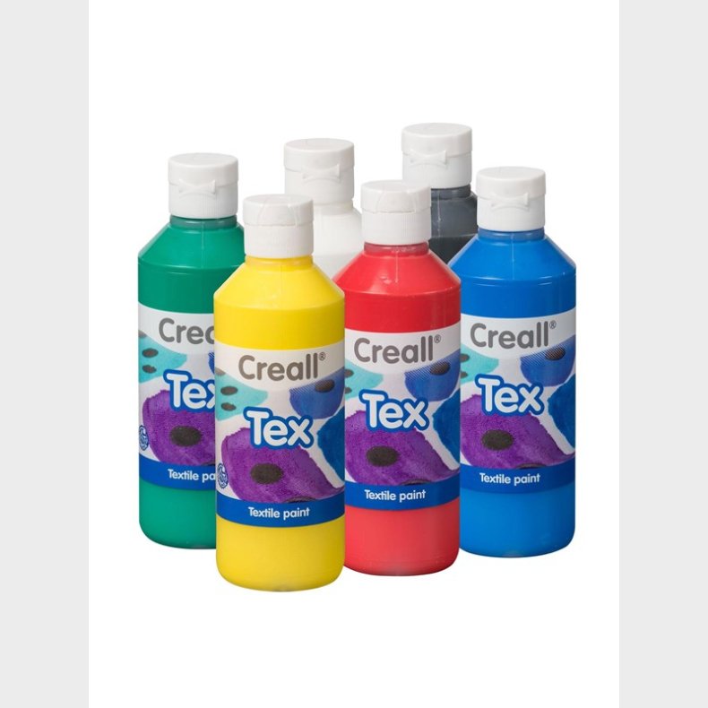 Creall Textile Paint 6x250ml