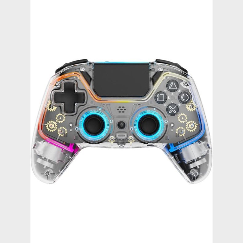 Deltaco GAM-169-T - Transparent - Controller - Sony PlayStation 4