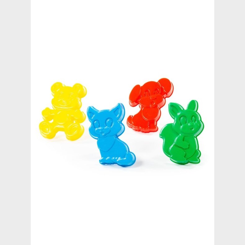 Cavallino Toys Cavallino Sand Molds Animals 4pcs.