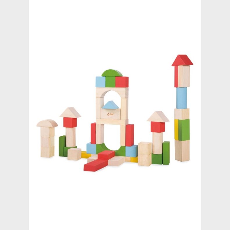 Classic World Wooden Blocks Junior 50 pcs.