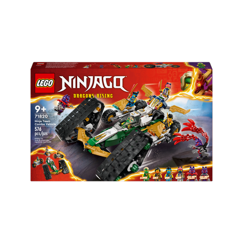 LEGO Ninjago 71820 Ninjateamets kombikretj