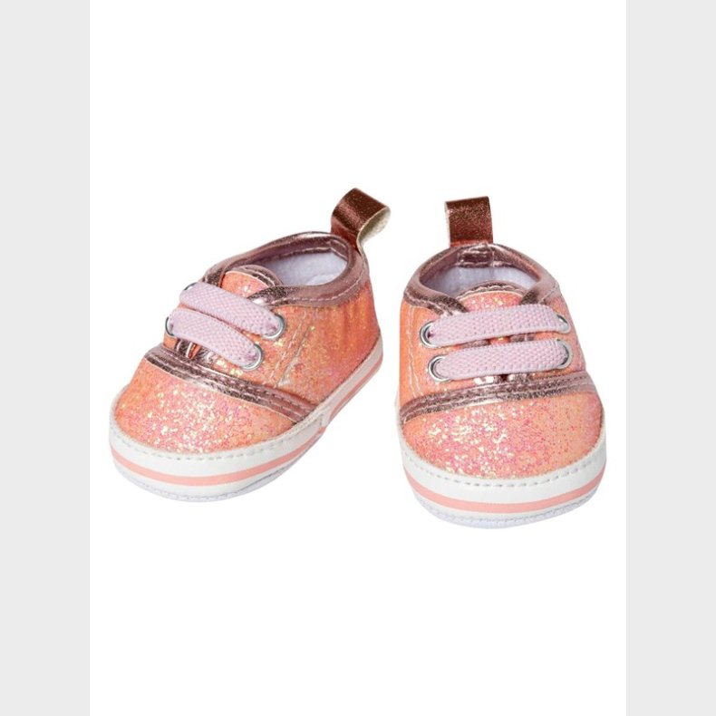 Heless Doll Shoes Glitter Sneakers Pink 38-45 cm