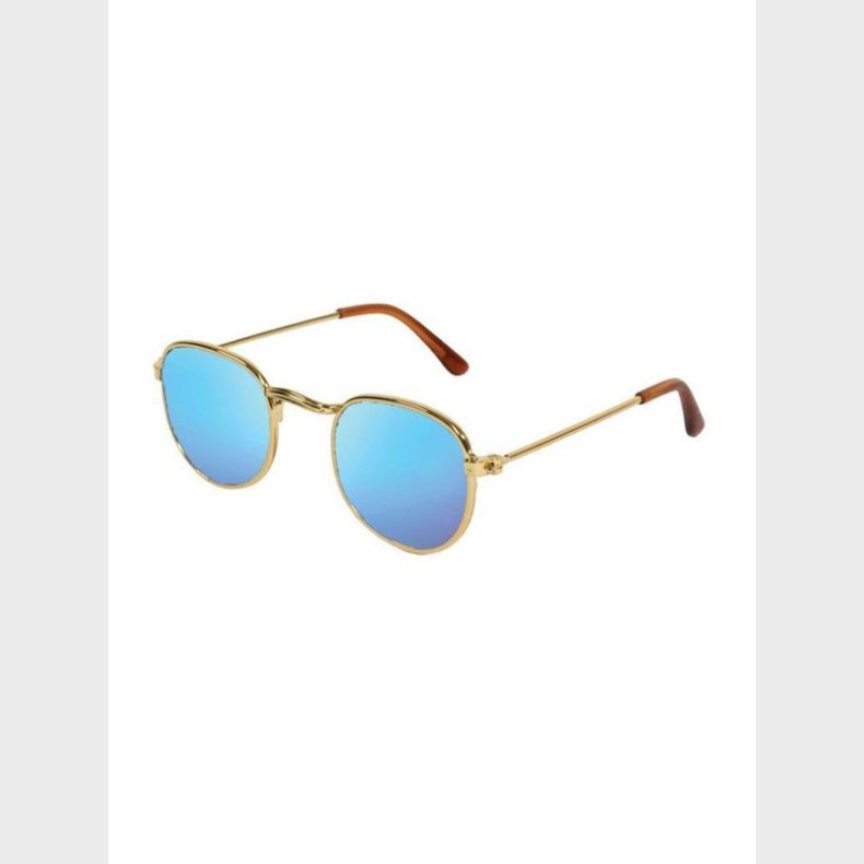 Heless Doll Sunglasses Gold Blue Mirrored