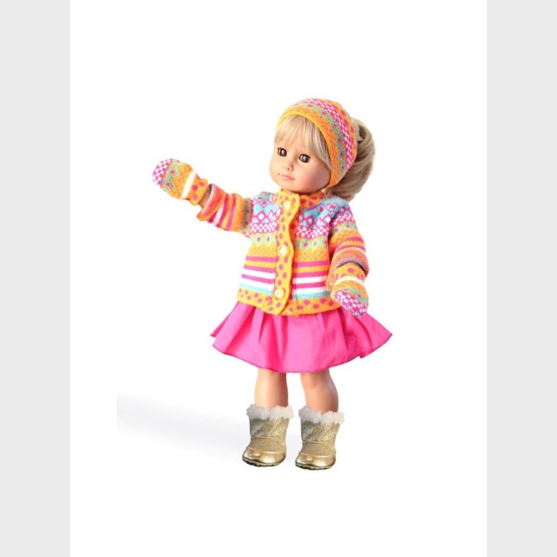 Heless Doll vest with skirt 28-35 cm