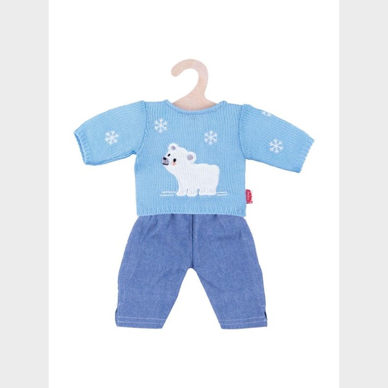 Heless Dolls Jeans with Polar Bear Sweater 28-35 cm