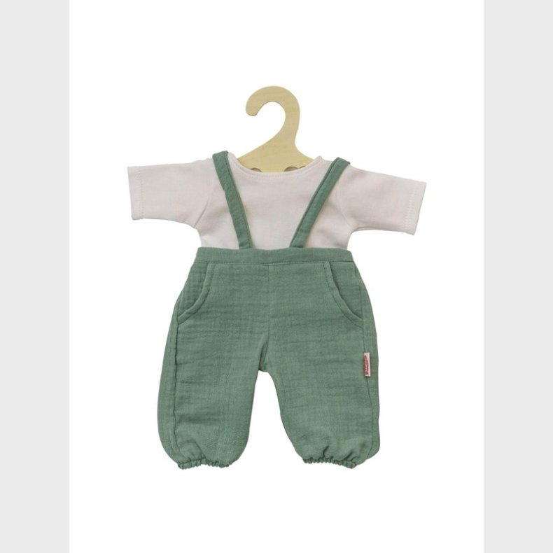 Heless Dolls Dungarees Green 28-35 cm