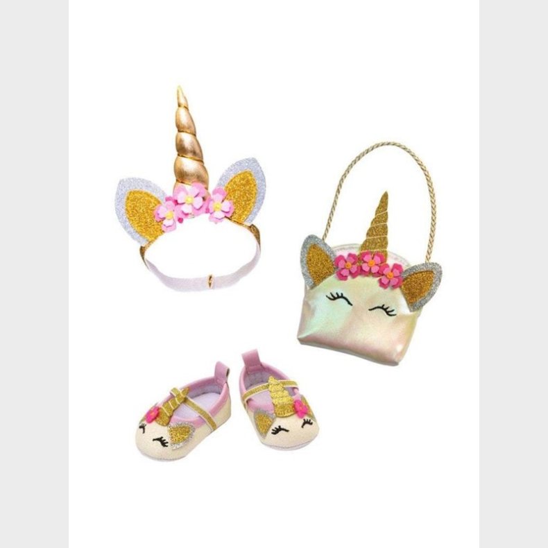 Heless Doll Accessories Glitter Unicorn Set 30-34 cm