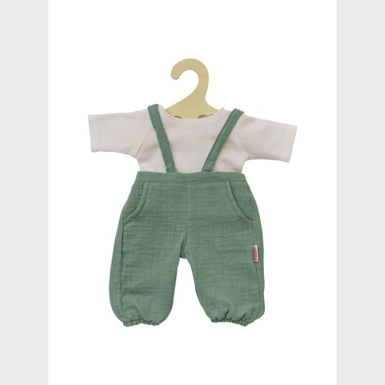 Heless Dolls Dungarees Green 35-45 cm