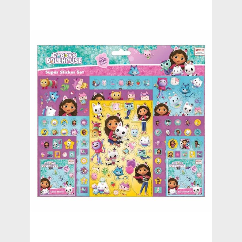 Gabby&apos;s Dollhouse Super Sticker Set