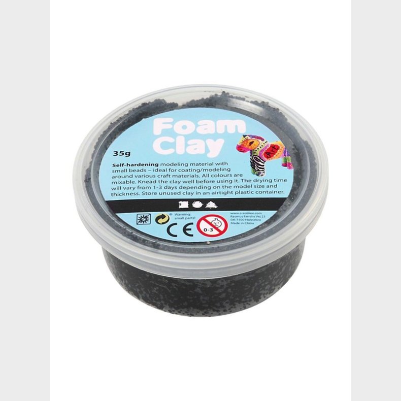 Foam Clay - Black 35gr.