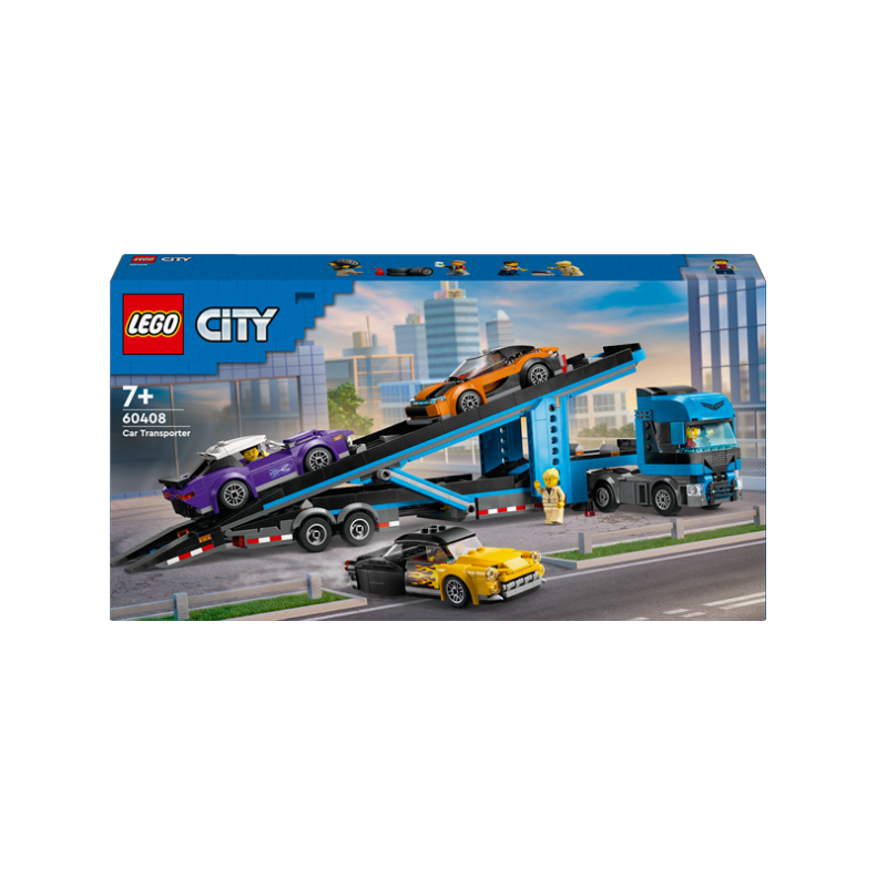 LEGO City 60408 Biltransport med sportsvogne