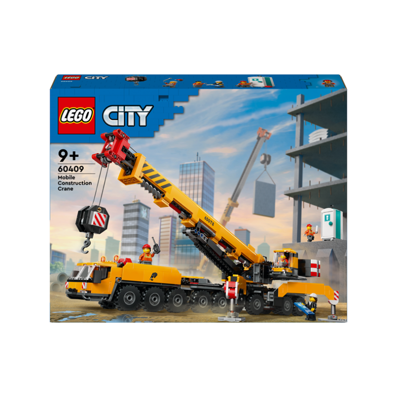 LEGO City 60409 Gul mobil byggekran