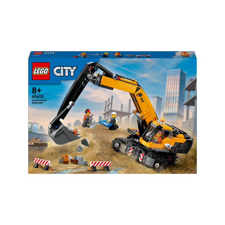 LEGO City 60420 Gul gravemaskine