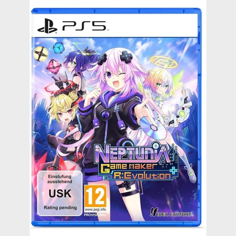 Neptunia Game Maker R:Evolution (Day One Edition) - Sony PlayStation 5 - RPG