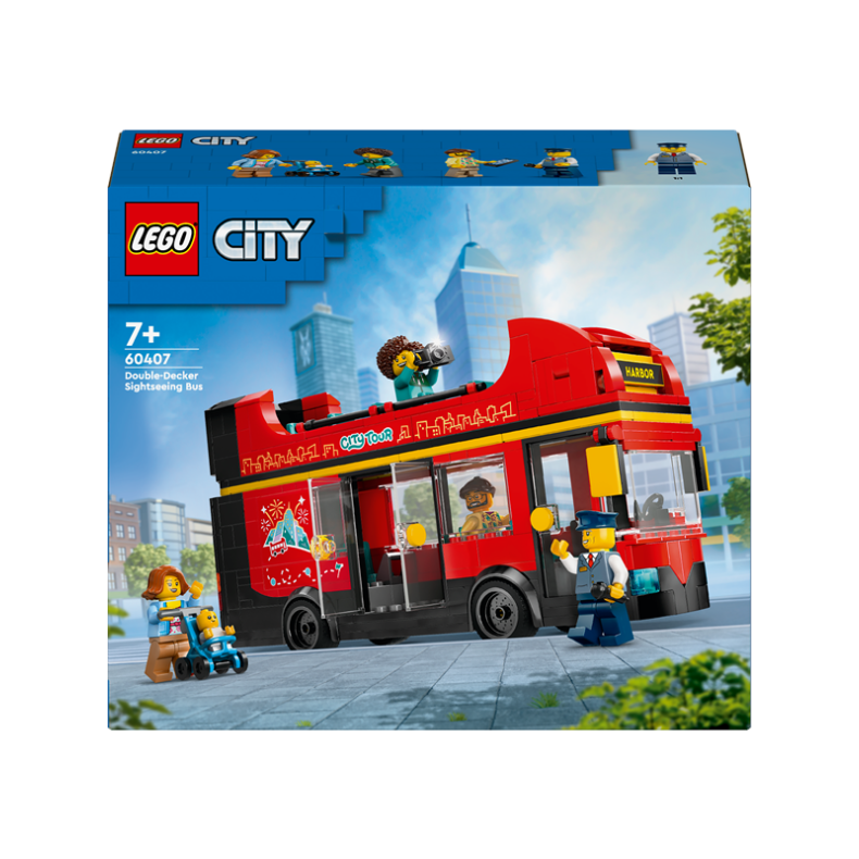 LEGO City 60407 Rd dobbeltdkker-turistbus