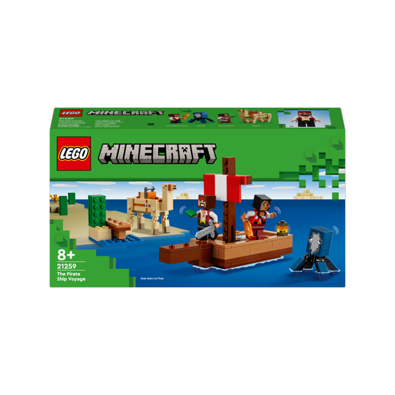 LEGO Minecraft 21259 Piratskibsrejsen