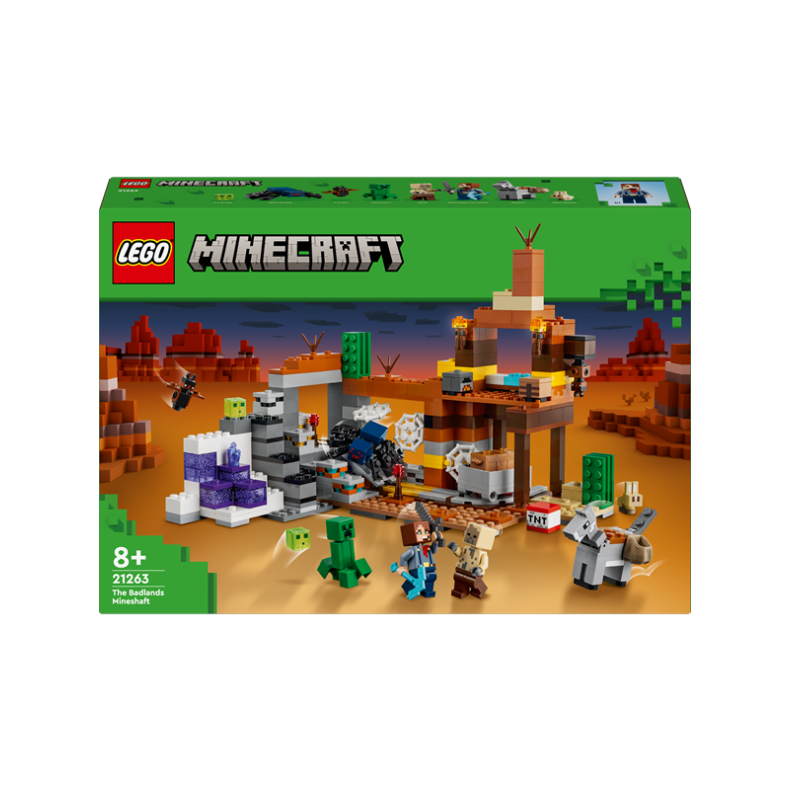 LEGO Minecraft 21263 Badlands-mineskakten