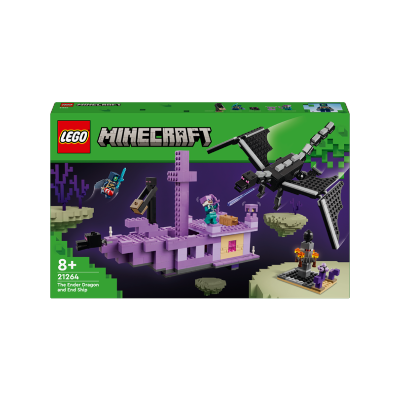 LEGO Minecraft 21264 Ender-dragen og End-skibet