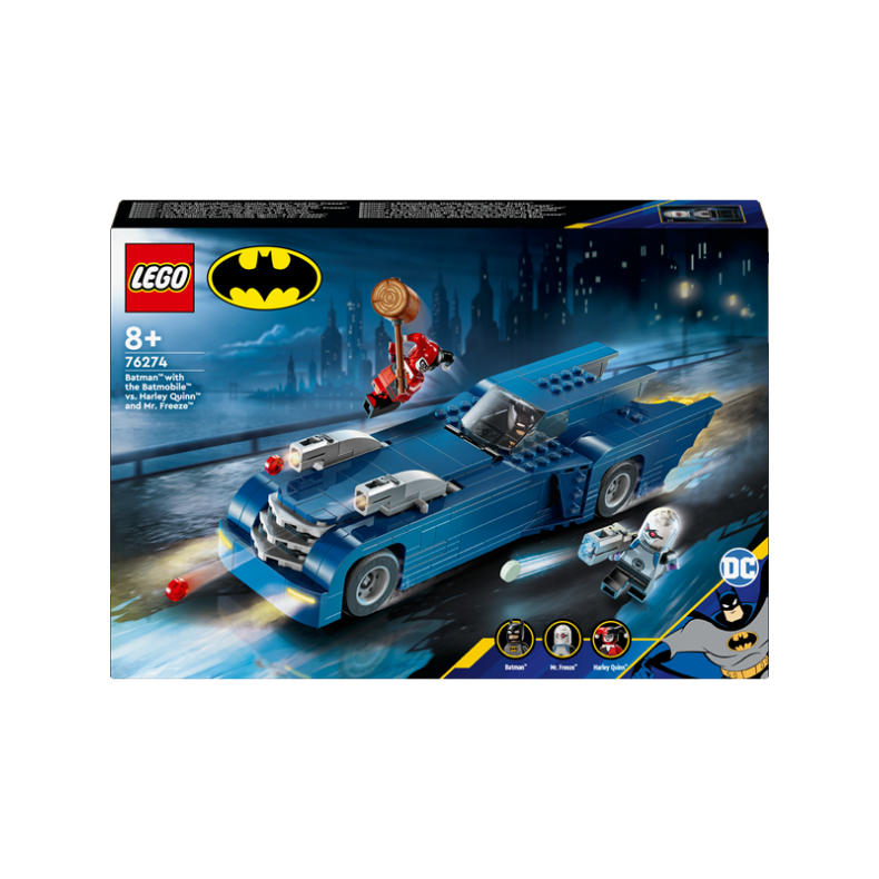 LEGO DC Super Heroes 76274 Batman&#153; og Batmobile&#153; mod Harley Quinn&#153; og Mr. Freeze&#153;