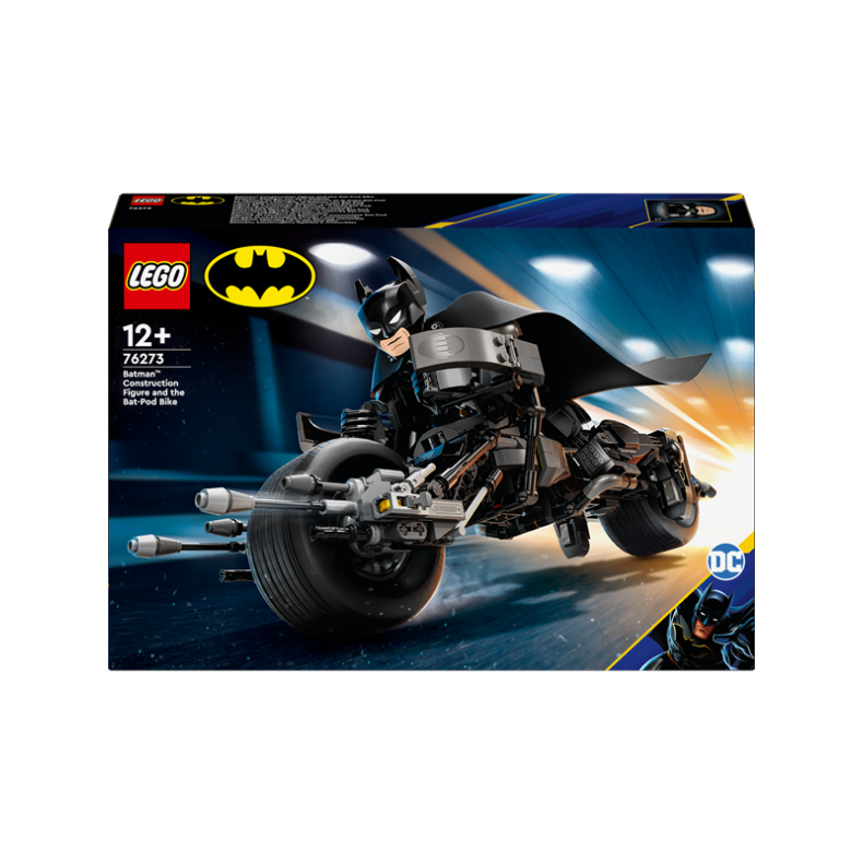 LEGO DC Super Heroes 76273 Byg selv-figur af Batman&#153; og Batpod-motorcyklen