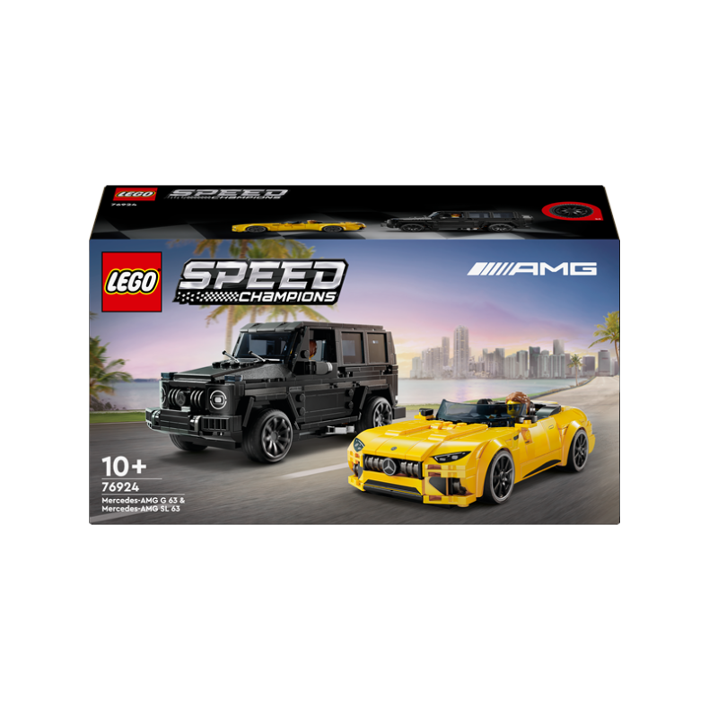 LEGO Speed Champions 76924 Mercedes-AMG G 63 og Mercedes-AMG SL 63