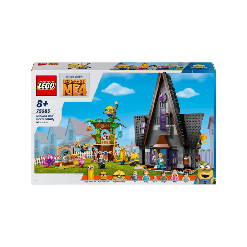 LEGO Despicable Me 75583 Minions og Grus familiepal