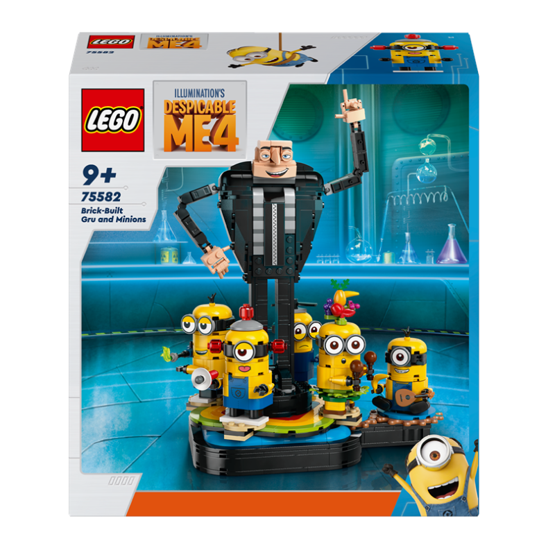 LEGO Despicable Me 75582 Klodsbygget Gru og Minions