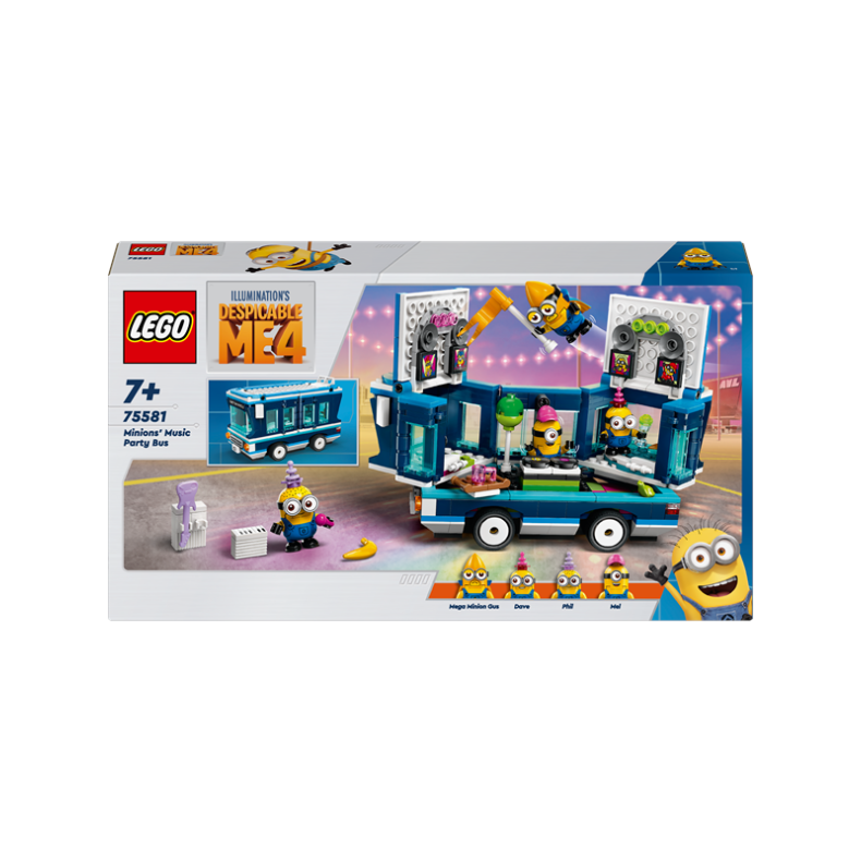 LEGO Despicable Me 75581 Minions-partybus